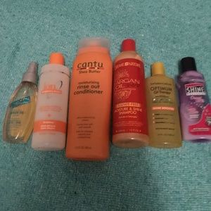 lot of curly hair products + free gift! See pix 2!